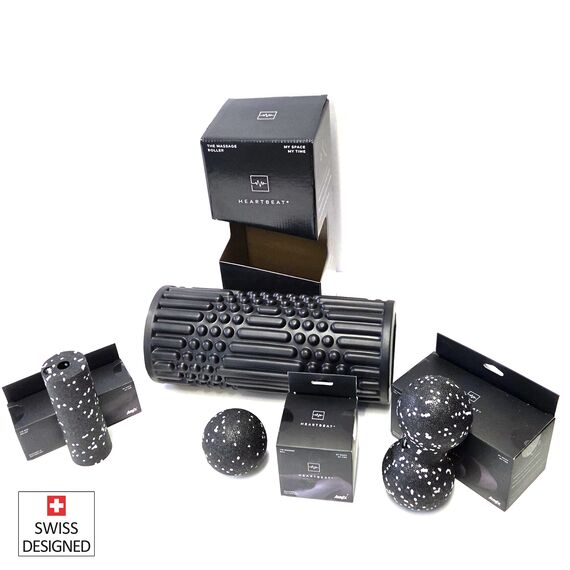 Set de massage pour fascias 4 pièces "Heartbeat" Airex, 2 image