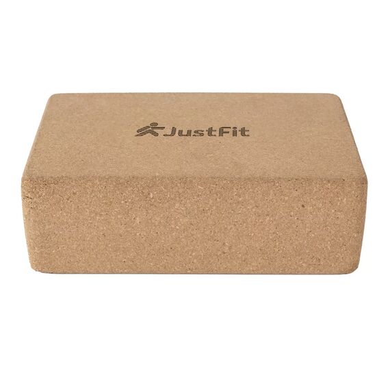 Yoga-Baustein "Yoga Block" aus rutschfestem Kork JustFit, 3 image