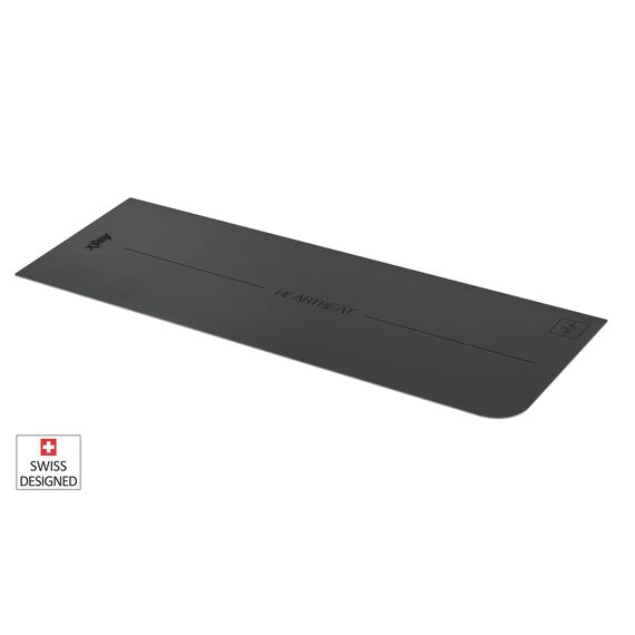 Tapis d'entraînement 183x61x0.4cm "HEARTBEAT Signature" Airex | Noir