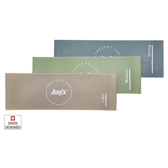 Set de 3 mini bandes élastiques "TrExercise" Airex