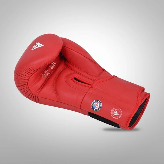 Gants de boxe RDX Amateur Competition AS1 – Rouge – 12oz, Couleur: Rouge, oz: 12oz, 2 image