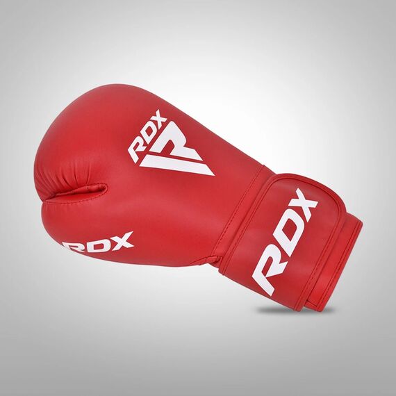 Gants de boxe RDX Amateur Competition AS2 – Rouge – 12oz, Couleur: Rouge, oz: 12oz, 3 image