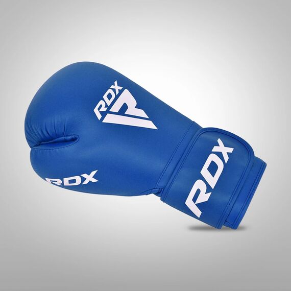 Gants de boxe RDX Amateur Competition AS2 – Bleu – 10oz, Couleur: Bleu, oz: 10oz, 3 image