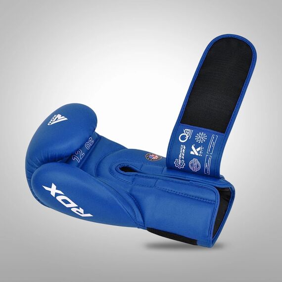 Boxing Gloves RDX Amateur Competition AS2 – Blue – 12oz, Colour: Blue, OZ: 12oz, 4 image