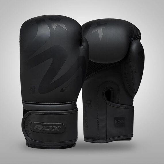 Boxhandschuhe RDX F15 – Schwarz Matt – 16oz, Farbe: Schwarz, OZ: 16oz
