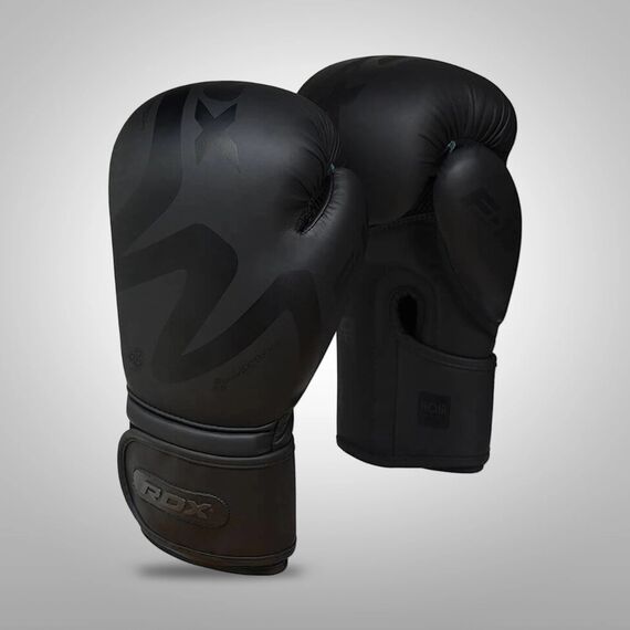 Boxhandschuhe RDX F15 – Schwarz Matt – 16oz, Farbe: Schwarz, OZ: 16oz, 5 image