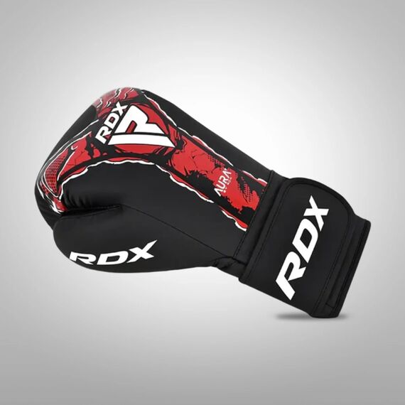 Boxhandschuhe RDX F17 - Schwarz/Rot - 16oz, Farbe: Rot, OZ: 16oz, 5 image