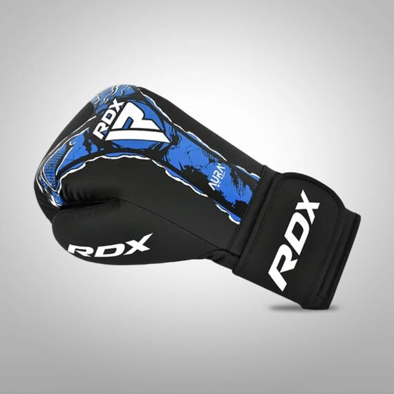 Boxing Gloves RDX F17 - Black/Blue - 12oz, Colour: Blue, OZ: 12oz, 4 image