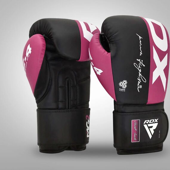 Guantoni Boxe Rex F4 – Rosa/Nero – 8oz, Colore: Rosa, OZ: 8oz, 3 image