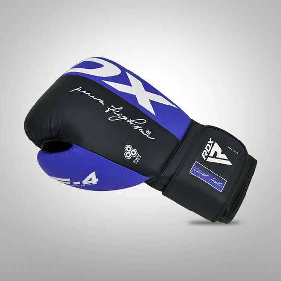 Boxing Gloves Rex F4 – Blue/Black -14oz, Colour: Blue, OZ: 14oz, 2 image