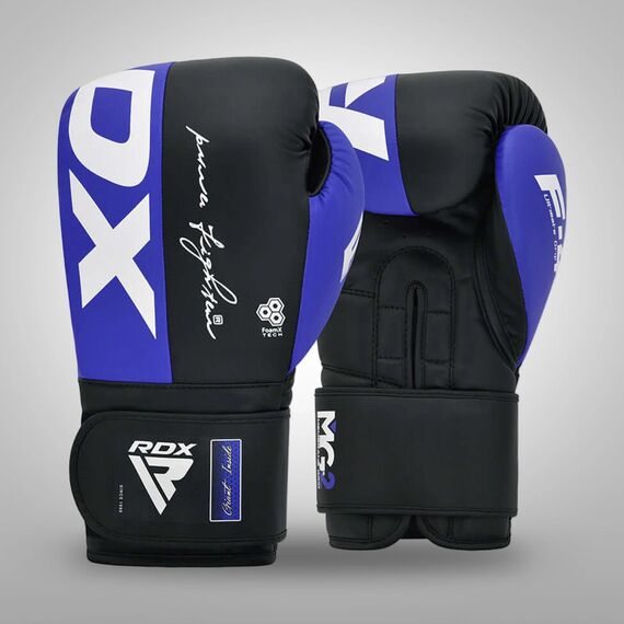 Boxing Gloves Rex F4 – Blue/Black-16oz, Colour: Blue, OZ: 16oz