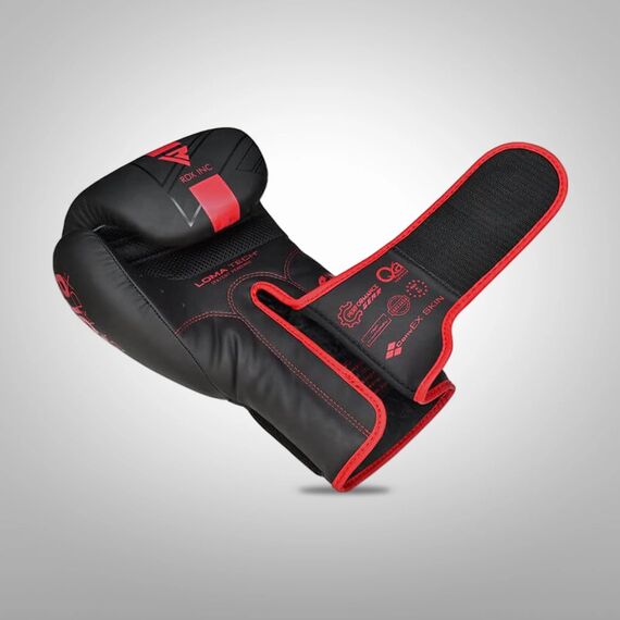 Guantoni Boxe RDX F6 Kids – Nero/Rosa – 6oz, Colore: Rosa, OZ: 6oz, 11 image