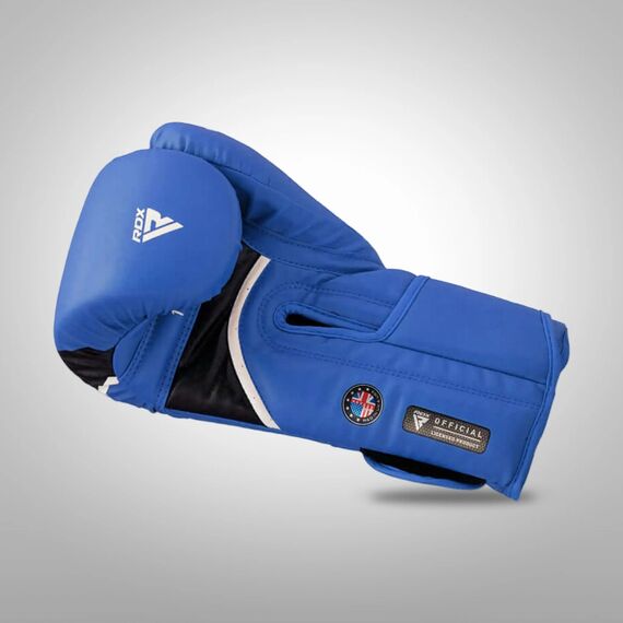 Gants de boxe RDX Aura Plus T-17 – Bleu – 14oz, Couleur: Bleu, oz: 14oz, 3 image
