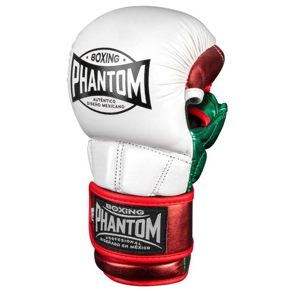 MMA Sparring-Handschuhe Phantom Mexico – Weiss/Rot/Grün – L/XL, Bekleidungsgrösse: L/XL, Farbe: Weiss, 2 image