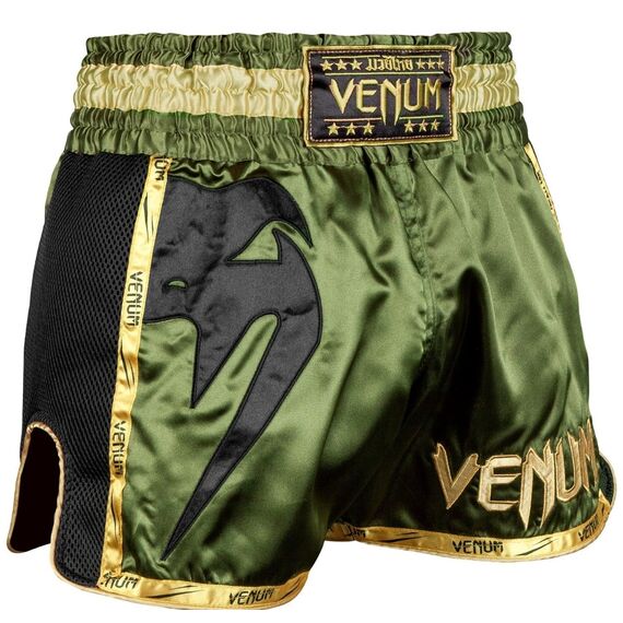 Venum Giant Muay Thai Shorts, Colour: Khaki, Size: XL