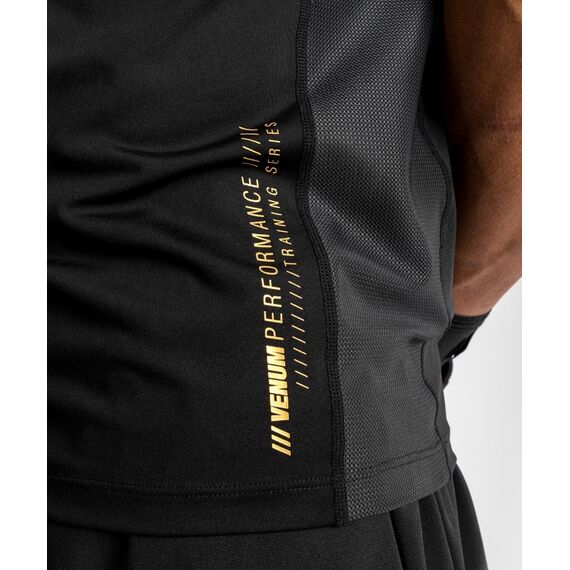 Venum Tempest 2.0 Dry tech Tank Top â€“ Black/Gold - M, 2 image