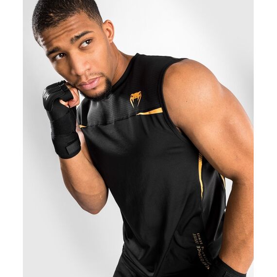 Venum Tempest 2.0 Dry tech Tank Top â€“ Black/Gold - M, 6 image
