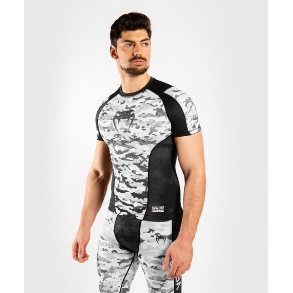 Venum Defender Rashguard - Short Sleeves - Urban Camo, Bekleidungsgrösse: S, Farbe: Camouflage, Grösse : S, 2 image