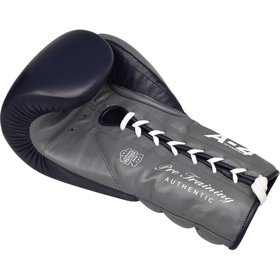 RDX A4 Laced Boxing Sparring Gloves, Farbe: Blau, OZ: 10oz, 5 image