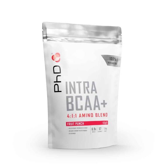 Intra BCAA+ 450g PhD Nutrition | Fruit Punch
