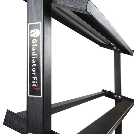 Steel storage rack for 12 pairs of dumbbells, 5 image