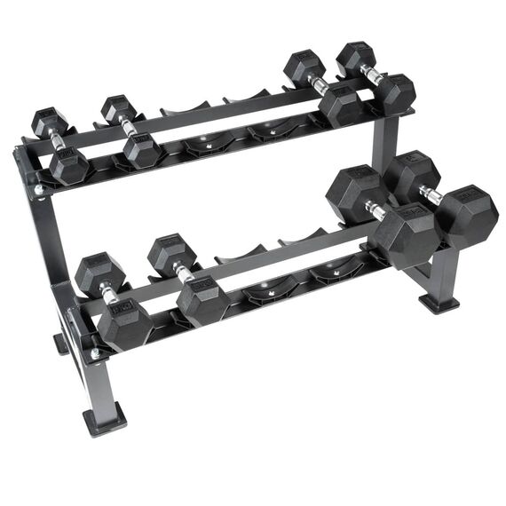 Rack de rangement en acier pour 12 haltères, 2 image