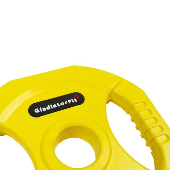 Gewichtsscheiben Pump Gummi und Griffe Ø 31mm (Satz von 2) | 1.25 KG, 4 image