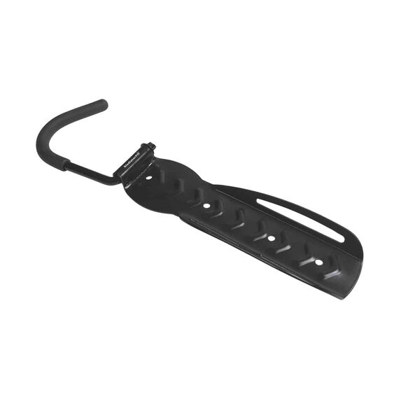 Bike wall bracket with storage hook, 2 image