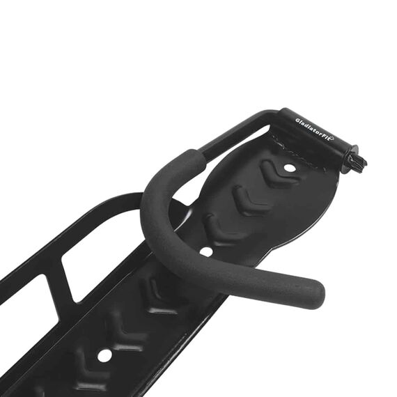 Bike wall bracket with storage hook, 4 image