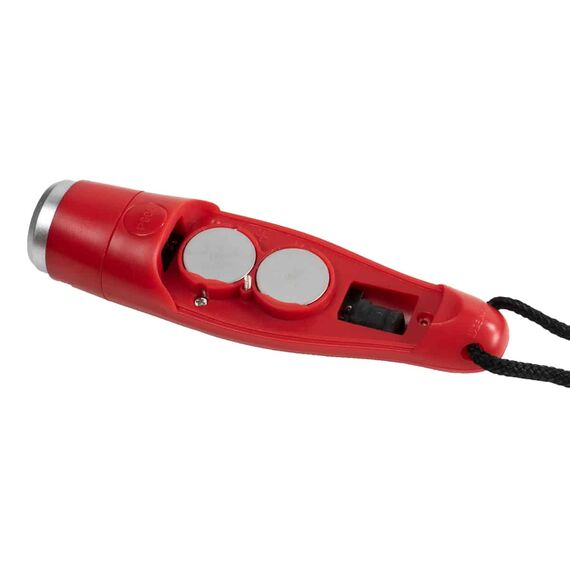 3-tone electronic whistle with strap | Rot, 3 image