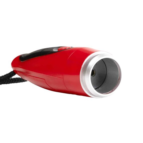 3-tone electronic whistle with strap | Rot, 2 image