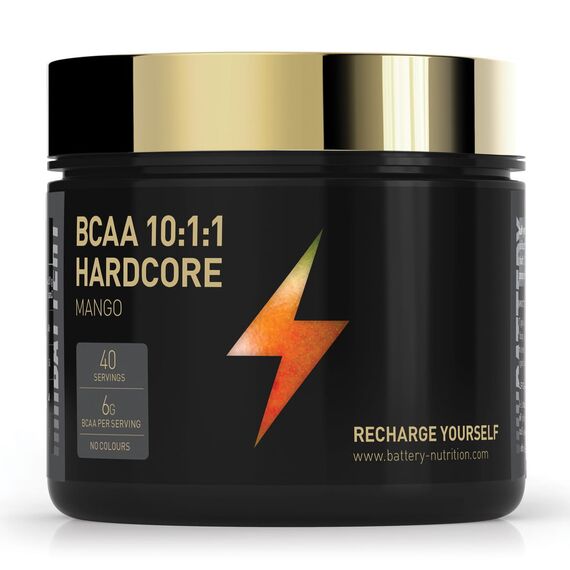 Battery BCAA 10:1:1 Hardcore 300g, Taste: Mango