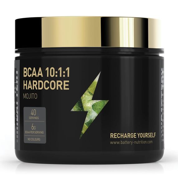 Battery BCAA 10:1:1 Hardcore 300g, Taste: Mango, 4 image
