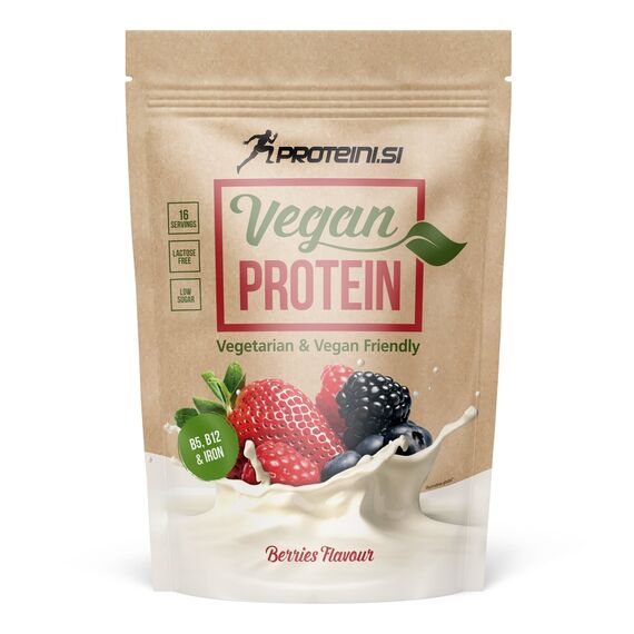 Proteini Vegan Protein 500g, Taste: Chocolate, 3 image