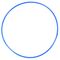 GL-7640344753632-PVC round hoop for rhythmic gymnastics &#216; 80cm |&nbsp; Blue