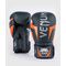 VE-1392-605-10OZ-Venum Elite Boxing Gloves - Navy/Silver/Orange - 10 Oz