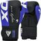 RDXBGR-F4U-10OZ-Boxing Gloves Rex F4 Blue/Black-10OZ