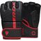 RDXGGR-F6MR-S-Grappling Gloves F6 Matte Red-S