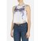 BXW3303240ARWHXL-Foil Printed Tank Top