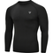 RDXCRL-T15BF-XL-Clothing T15 Compression Rash Guard Black Full-Xl