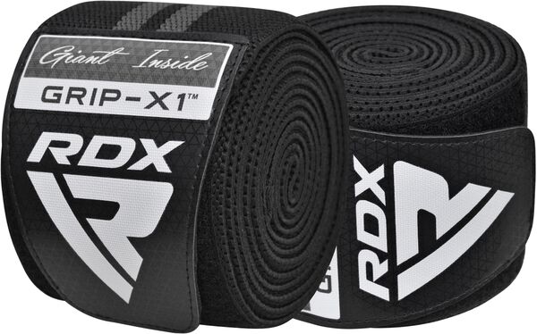 RDXWAH-KR11BG-RDX KR11 Weightlifting Knee Wraps