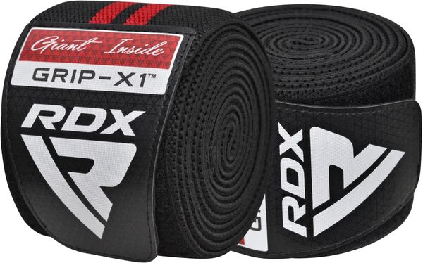 RDXWAH-KR11BR-RDX KR11 Weightlifting Knee Wraps