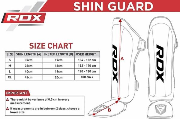 RDXSGR-T1UW-S-RDX Shin Instep Molded King