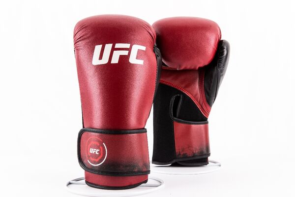 UHK-75676-UFC Octagon Lava Boxing Gloves