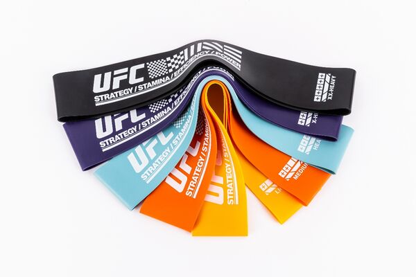 UHA-75780-UFC Mini Resistance Band - Set of 5 hardnesses