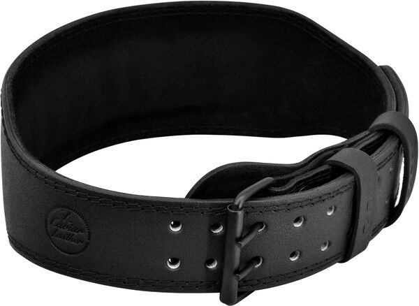 RDXWBS-4FB-S-RDX 4 Inch Padded Leather Weightlifting Fitness Gym Belt