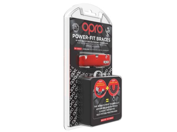 OP-002325002-OPRO PWF BRA&nbsp; Single Colour- Red/White B26