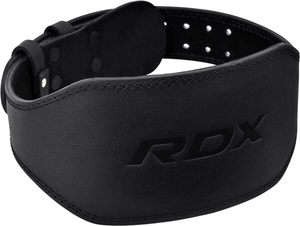 RDXWBS-6FB-2XL-RDX 6 Inch Padded Leather Weightlifting Fitness Gym Belt