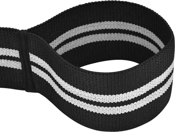 RDXWAH-KR11BW-RDX KR11 Weightlifting Knee Wraps