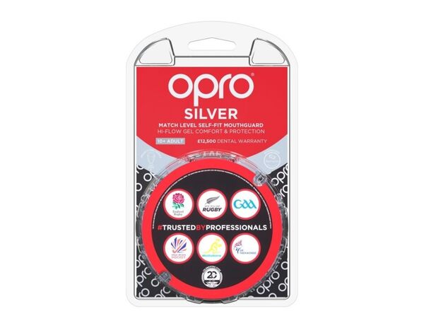 OP-002222005-OPRO Self-Fit GEN4&nbsp; Silver - Red/Blue